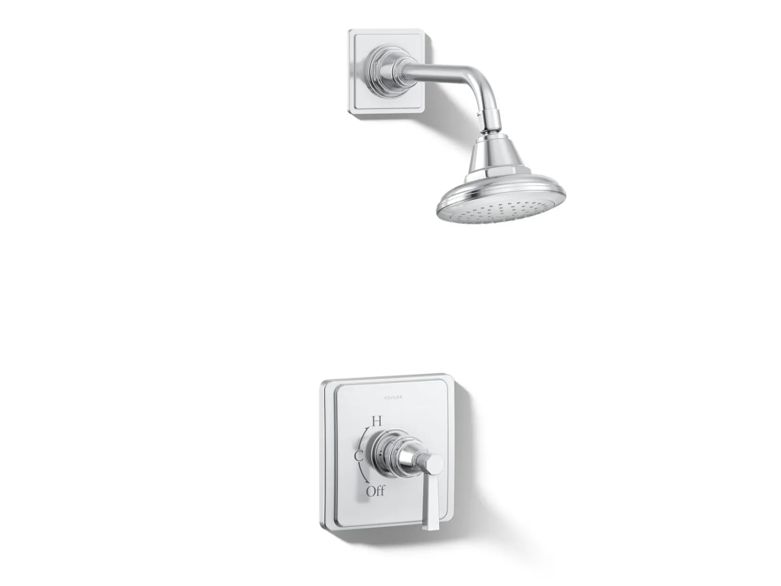Rite-Temp® shower trim kit with lever handle, 2.5 gpm^Kohler Online