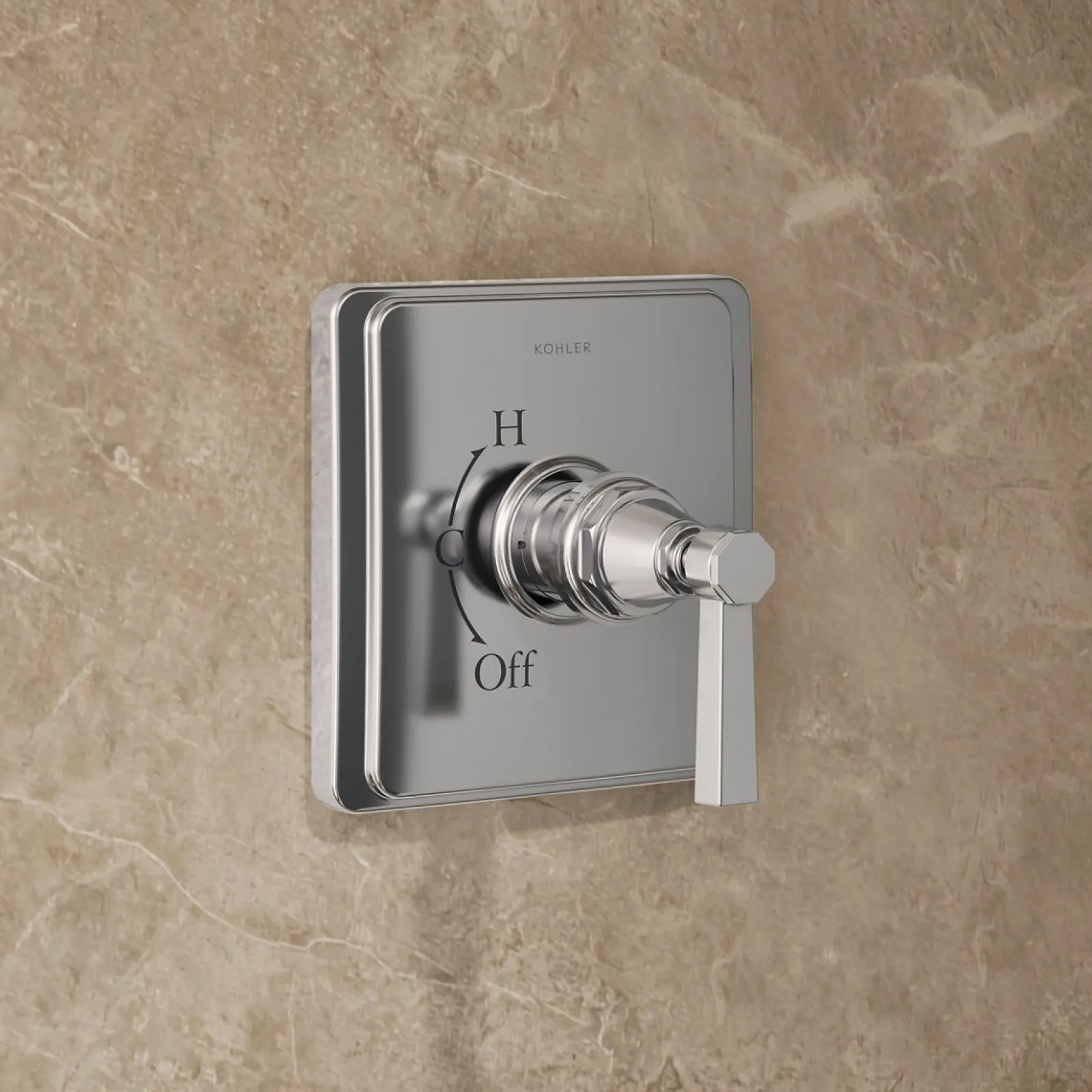 Rite-Temp® shower trim kit with lever handle, 2.5 gpm^Kohler Online