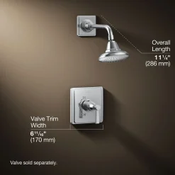 Rite-Temp® shower trim kit with lever handle, 2.5 gpm^Kohler Online