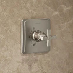 Rite-Temp® shower trim kit with cross handle, without showerhead^Kohler Outlet