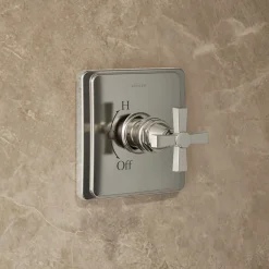 Rite-Temp® shower trim kit with cross handle, without showerhead^Kohler Outlet