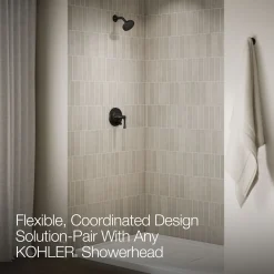 Rite-Temp® shower trim kit with push-button diverter, without showerhead^Kohler Outlet