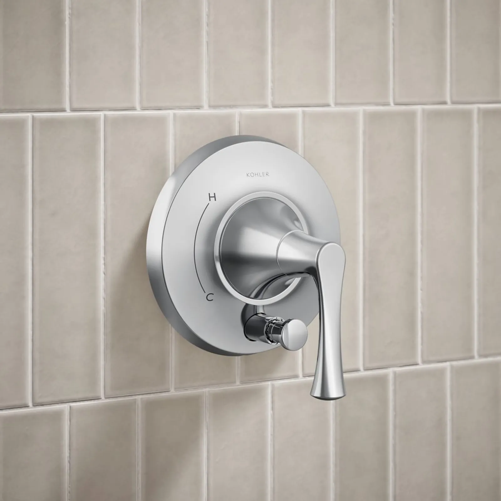 Rite-Temp® shower trim kit with push-button diverter, 1.75 gpm^Kohler Discount