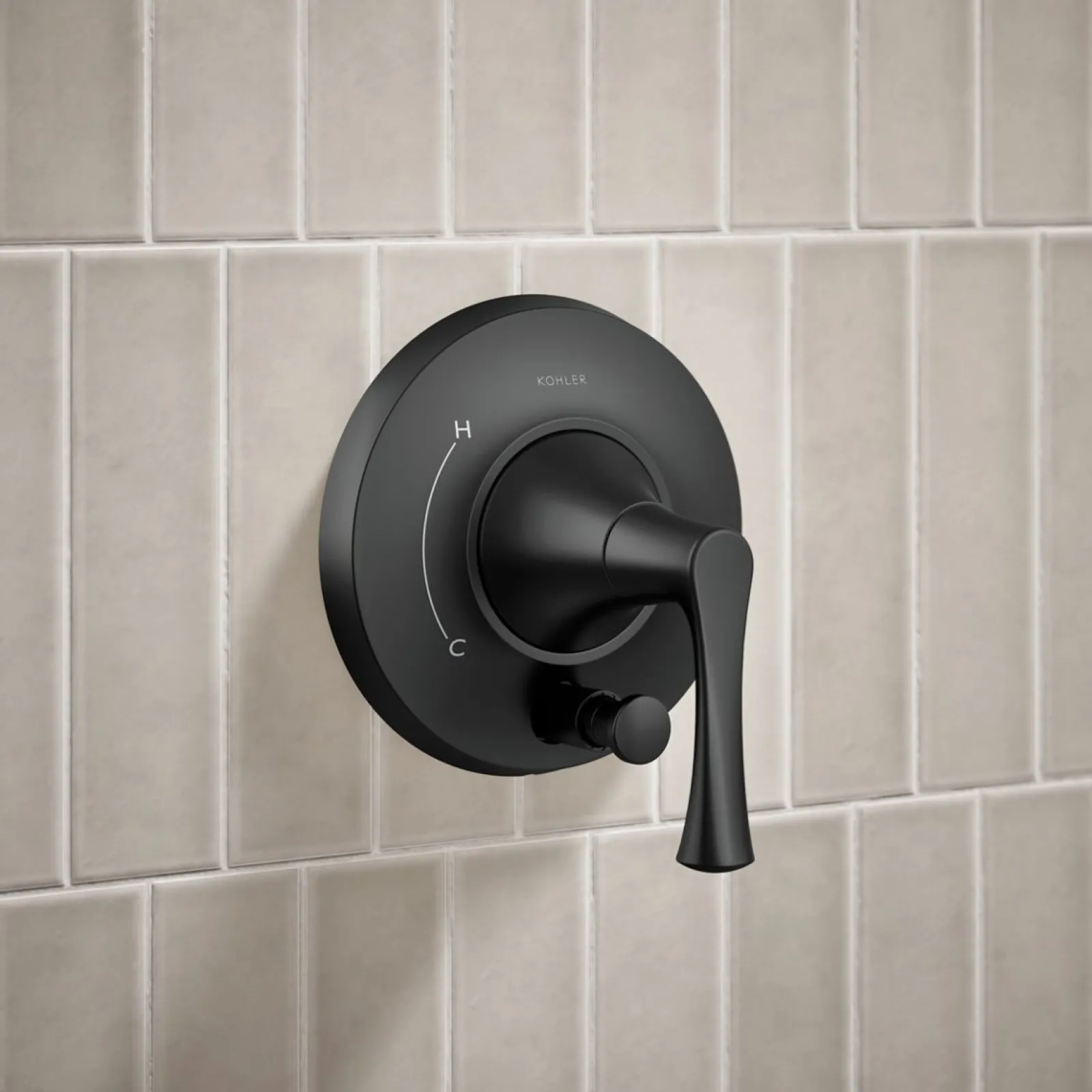 Rite-Temp® shower trim kit with push-button diverter, 1.75 gpm^Kohler Discount