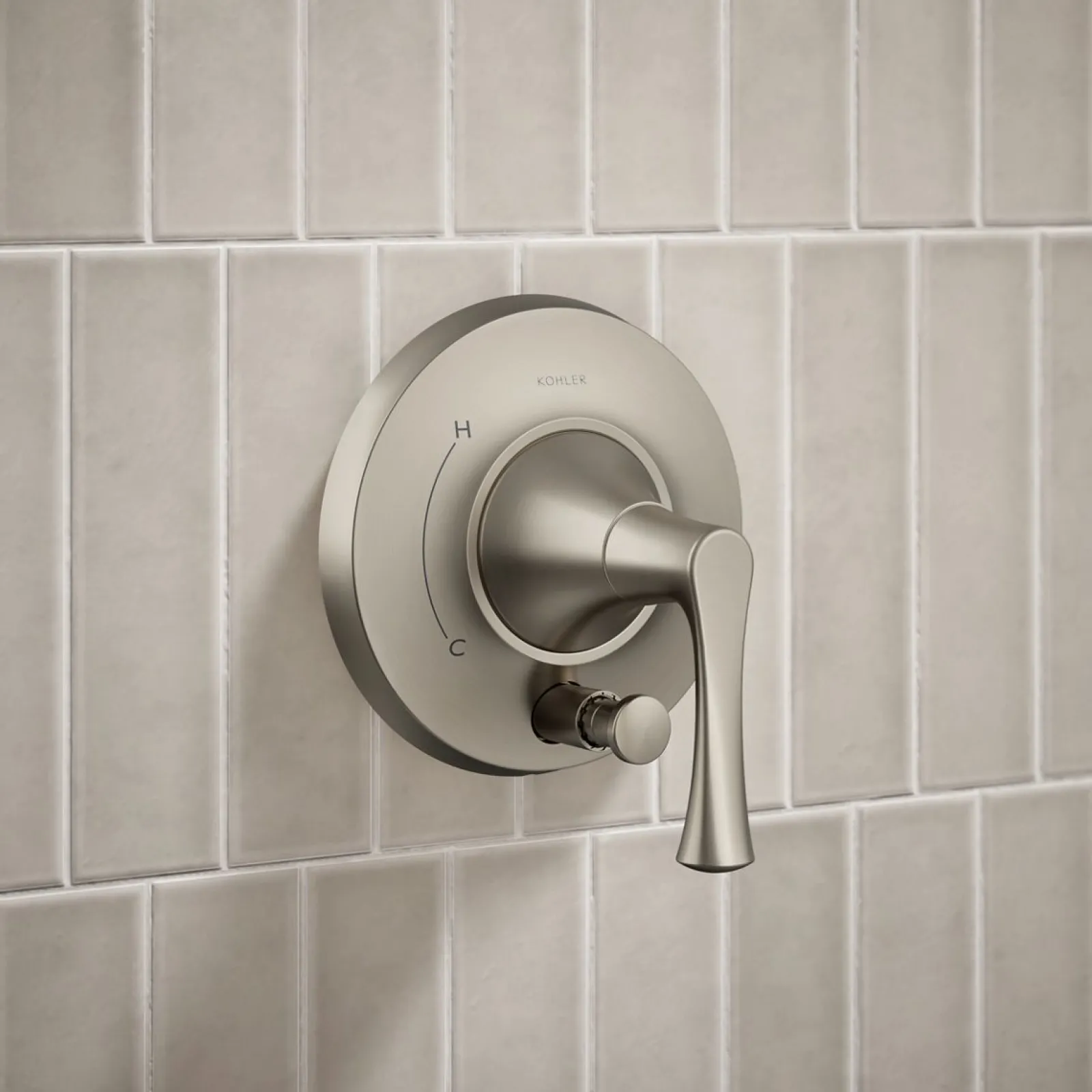 Rite-Temp® shower trim kit with push-button diverter, 1.75 gpm^Kohler Discount