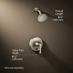 Rite-Temp® shower trim kit with push-button diverter, 1.75 gpm^Kohler Discount