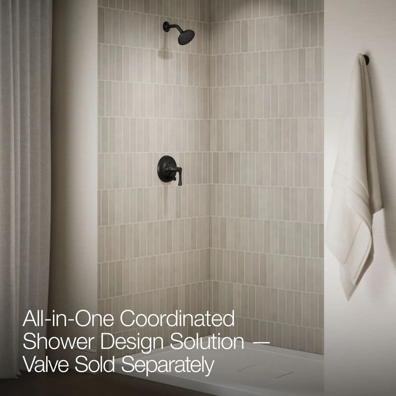 Rite-Temp® shower trim kit with push-button diverter, 1.75 gpm^Kohler Discount
