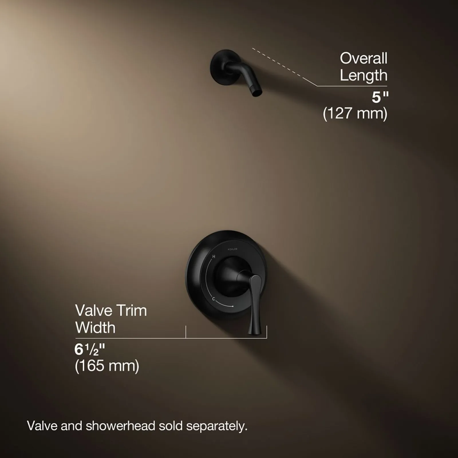 Rite-Temp® shower trim kit, without showerhead^Kohler Online