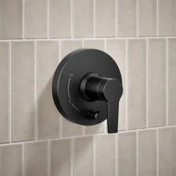 Rite-Temp® shower trim kit with push-button diverter, 2.5 gpm^Kohler