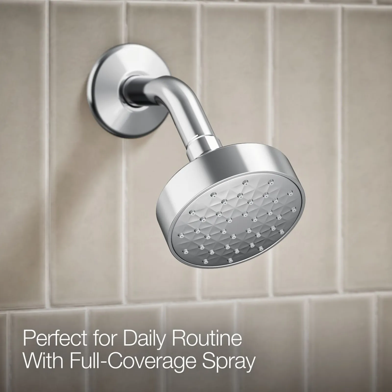 Rite-Temp® shower trim kit with push-button diverter, 2.5 gpm^Kohler