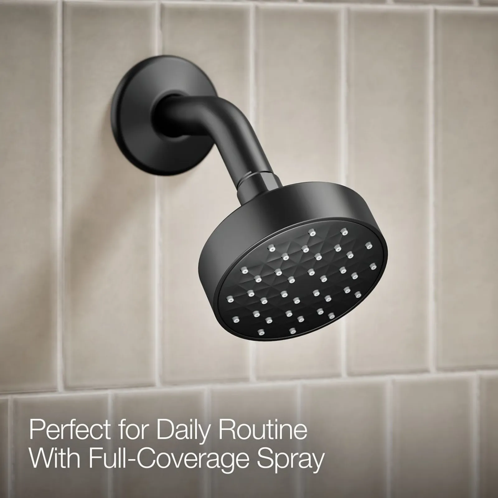 Rite-Temp® shower trim kit with push-button diverter, 2.5 gpm^Kohler