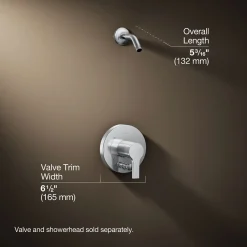 Rite-Temp® shower trim kit with push-button diverter, without showerhead^Kohler Sale