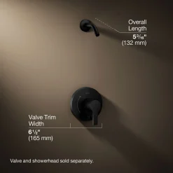 Rite-Temp® shower trim kit with push-button diverter, without showerhead^Kohler Sale