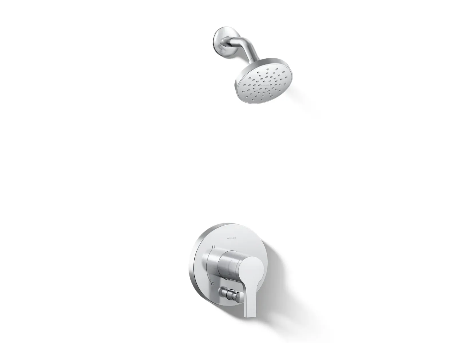 Rite-Temp® shower trim kit with push-button diverter, 1.5 gpm^Kohler Discount