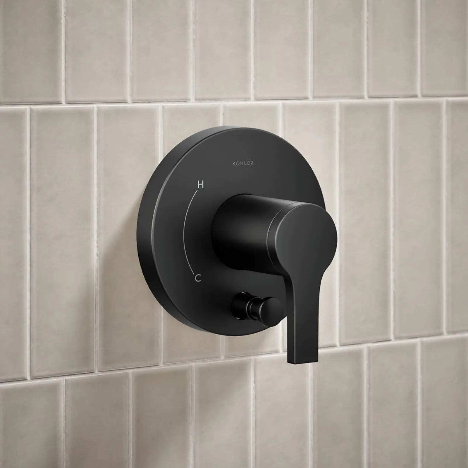 Rite-Temp® shower trim kit with push-button diverter, 1.5 gpm^Kohler Discount