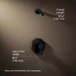 Rite-Temp® shower trim kit, without showerhead^Kohler Online