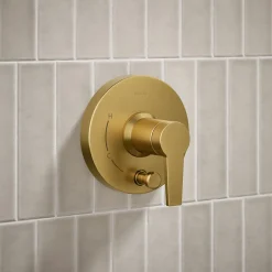 Rite-Temp® shower trim kit with push-button diverter, less showerhead^Kohler Online