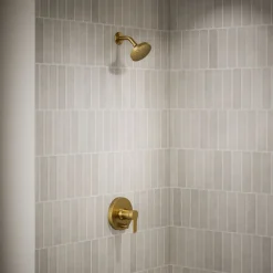 Rite-Temp® shower trim kit with push-button diverter, less showerhead^Kohler Online