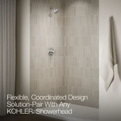 Rite-Temp® shower trim kit with push-button diverter, less showerhead^Kohler Online