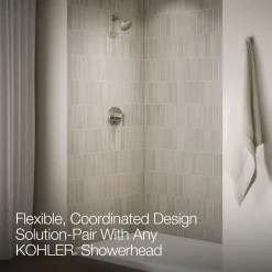 Rite-Temp® shower trim kit with push-button diverter, less showerhead^Kohler Online