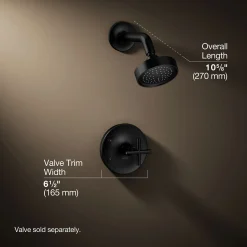 Rite-Temp® shower trim kit with cross handle, 2.5 gpm^Kohler Outlet