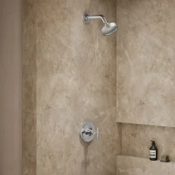Rite-Temp® shower trim kit with cross handle, 1.75 gpm^Kohler Best