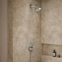 Rite-Temp® shower trim kit with lever handle, 2.5 gpm^Kohler Hot