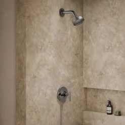 Rite-Temp® shower trim kit with lever handle, 2.5 gpm^Kohler Hot