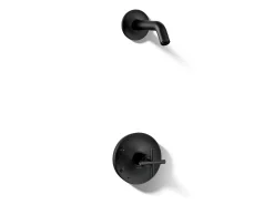 Rite-Temp® shower trim kit with cross handle, without showerhead^Kohler Hot
