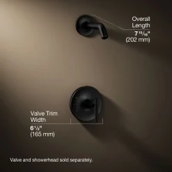 Rite-Temp® shower trim kit with lever handle, without showerhead^Kohler Outlet