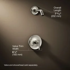 Rite-Temp® shower trim kit with lever handle, without showerhead^Kohler Outlet