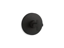 Rite-Temp® valve trim with cross handle^Kohler Hot