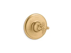 Rite-Temp® valve trim with cross handle^Kohler
