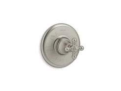 Rite-Temp® valve trim with cross handle^Kohler