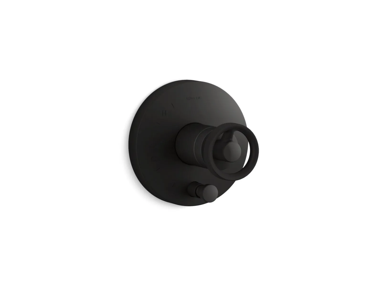 Rite-Temp® valve trim with Industrial handle and diverter^Kohler Outlet