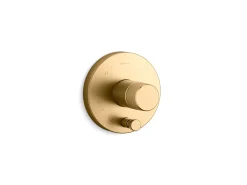 Rite-Temp® valve trim with Oyl handle and diverter^Kohler Hot