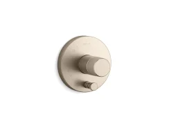 Rite-Temp® valve trim with Oyl handle and diverter^Kohler Hot