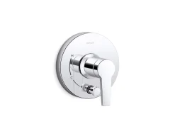 Rite-Temp® valve trim with push-button diverter^Kohler Hot