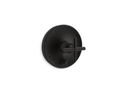 Rite-Temp® valve trim with push-button diverter and cross handle^Kohler Clearance