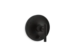 Rite-Temp® valve trim with push-button diverter and lever handle^Kohler Hot