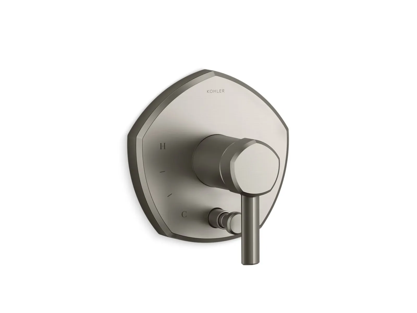 Rite-Temp® valve trim with push-button diverter and lever handle^Kohler Sale