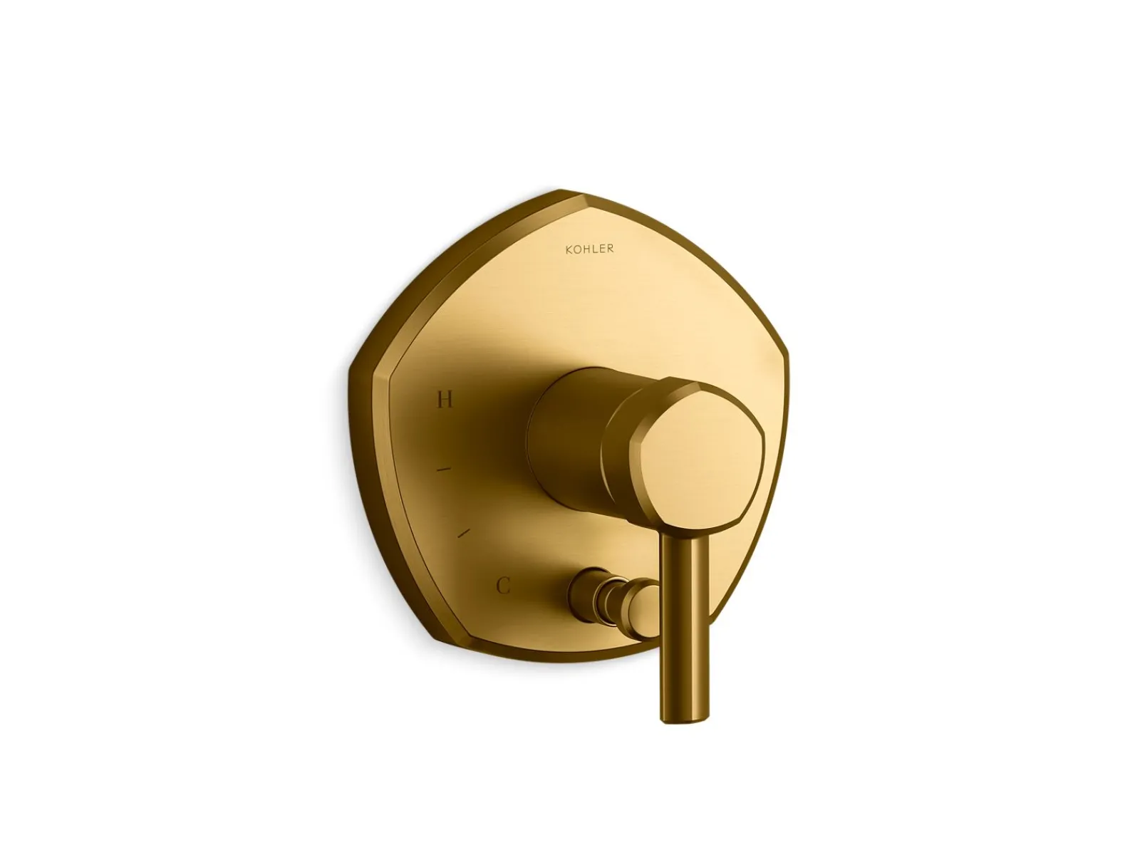 Rite-Temp® valve trim with push-button diverter and lever handle^Kohler Sale