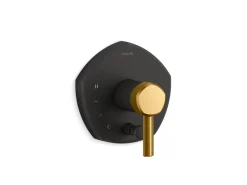 Rite-Temp® valve trim with push-button diverter and lever handle^Kohler Sale