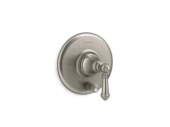 Rite-Temp® valve trim with push-button diverter and lever handle^Kohler