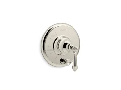 Rite-Temp® valve trim with push-button diverter and lever handle^Kohler