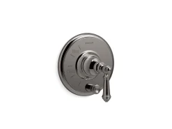 Rite-Temp® valve trim with push-button diverter and lever handle^Kohler