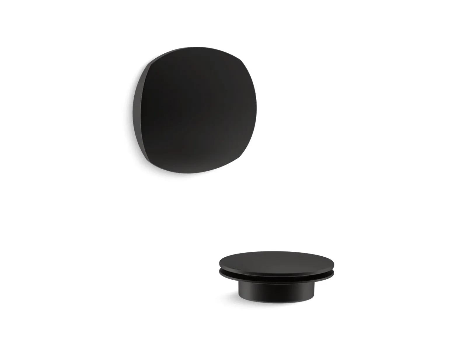 Rotary-turn bath drain trim^Kohler