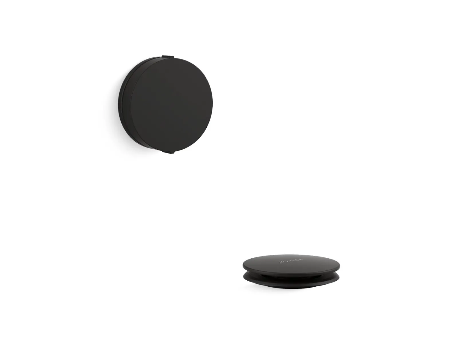 Rotary-turn bath drain trim^Kohler