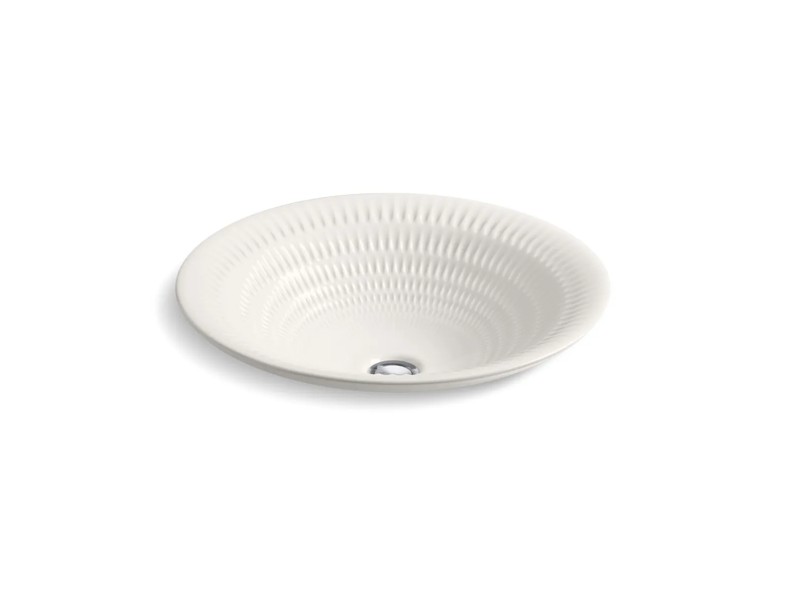 17-3/4" round drop-in bathroom sink, no overflow^Kohler Discount
