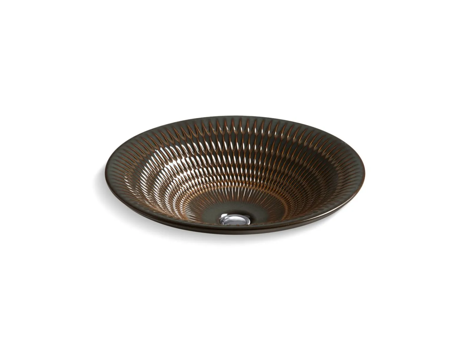 17-3/4" round drop-in bathroom sink, no overflow^Kohler Discount